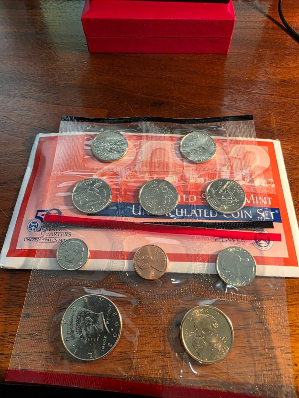 2002 DENVER UNITED STATES MINT UNCIRCULATED COIN SET